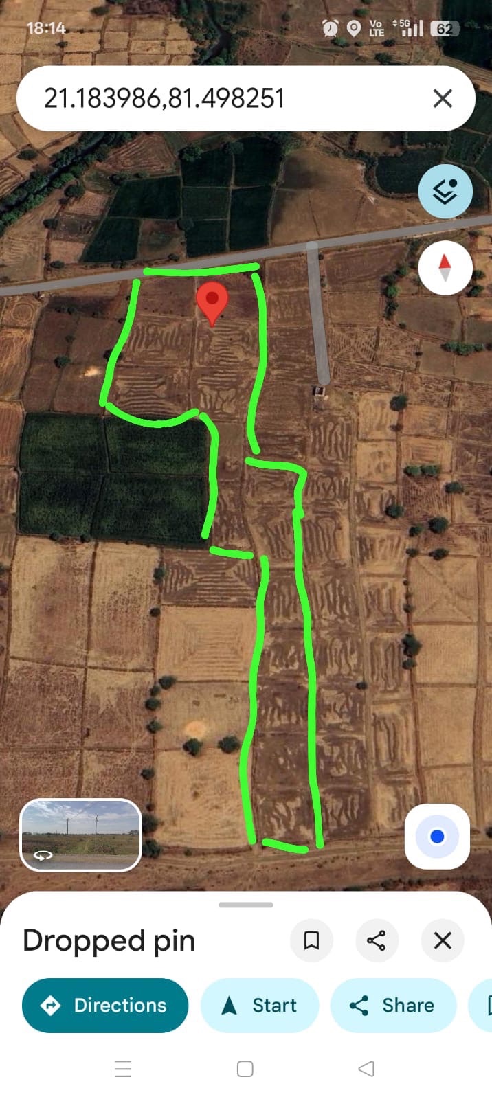 Agricultural land in katagi, dharsiwa, Raipur, Chhattisgarh