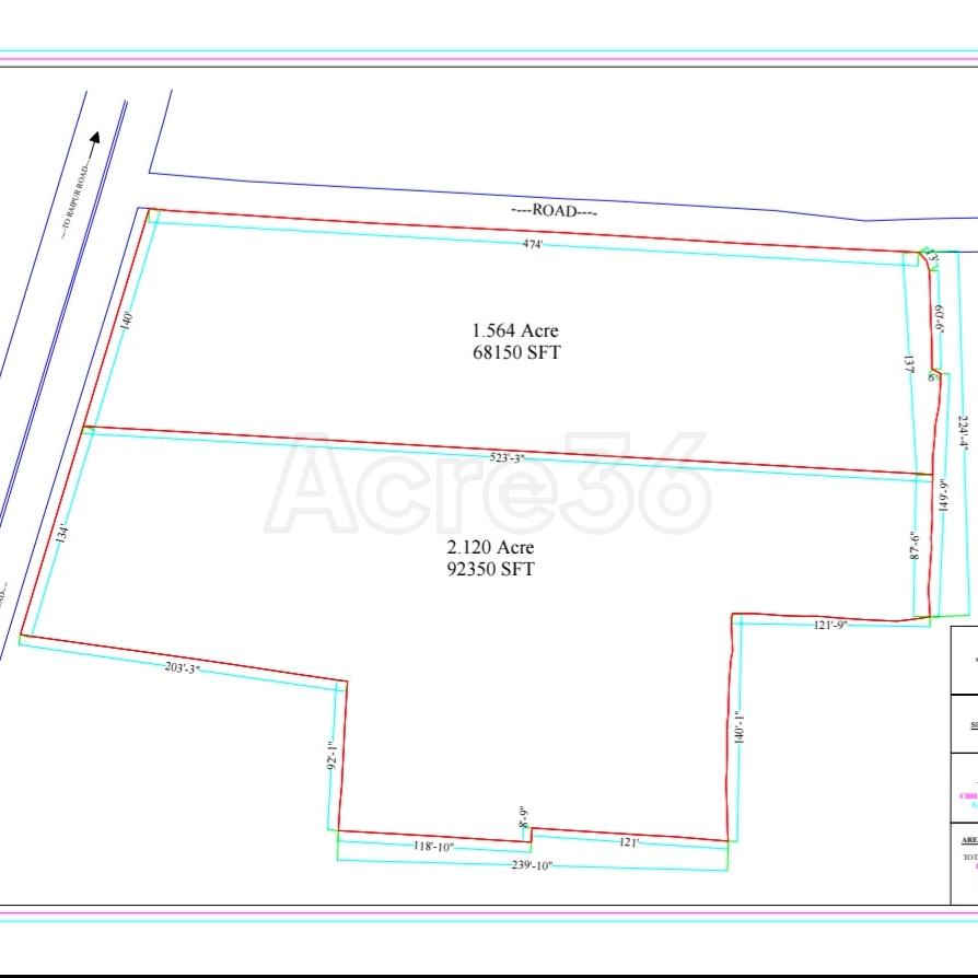 Commercial land in Chhchhanpairi, Abhanpur, Raipur, Chhattisgarh